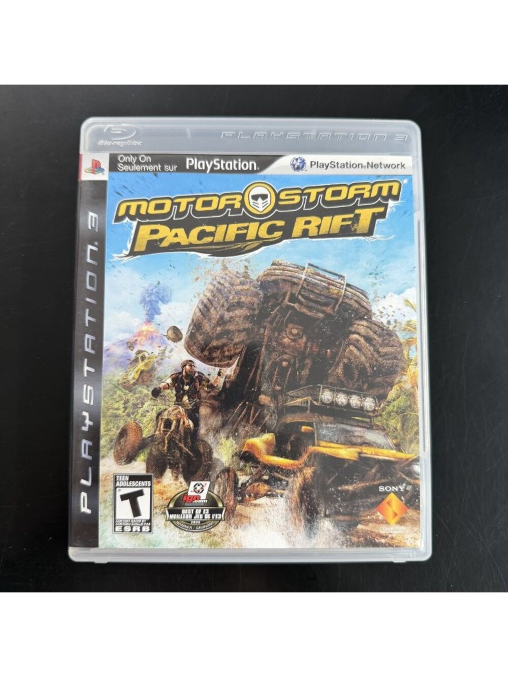 MotorStorm Pacific Rift PS3 PlayStation 3 With Manual NTSC Tested